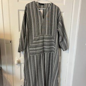 Zanzea Striped Loose fitting dress